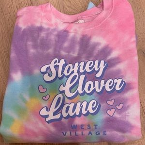 Stoney clover lane tie dye swearshirt